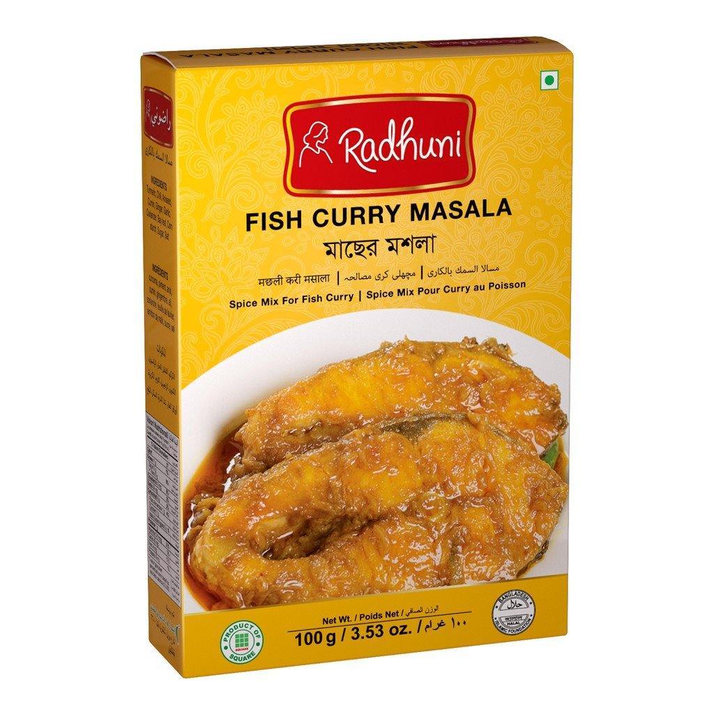 Fish Curry Masala 100g - Radhuni Baazwsh 