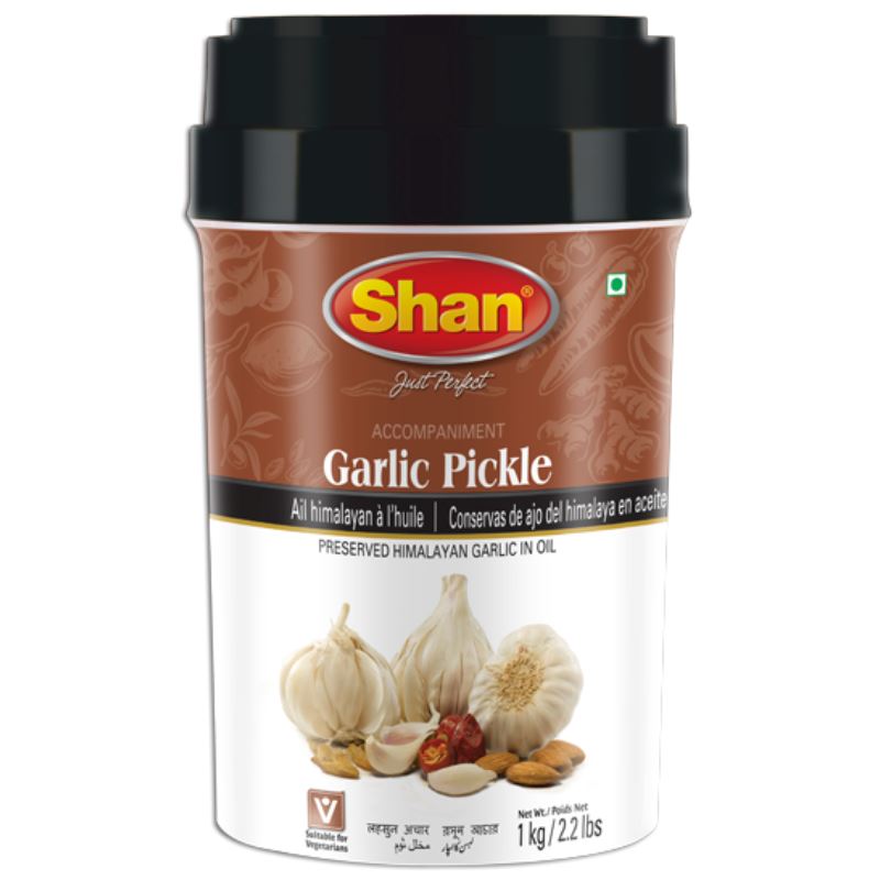 Garlic Pickle 1kg - Shan Baazwsh 
