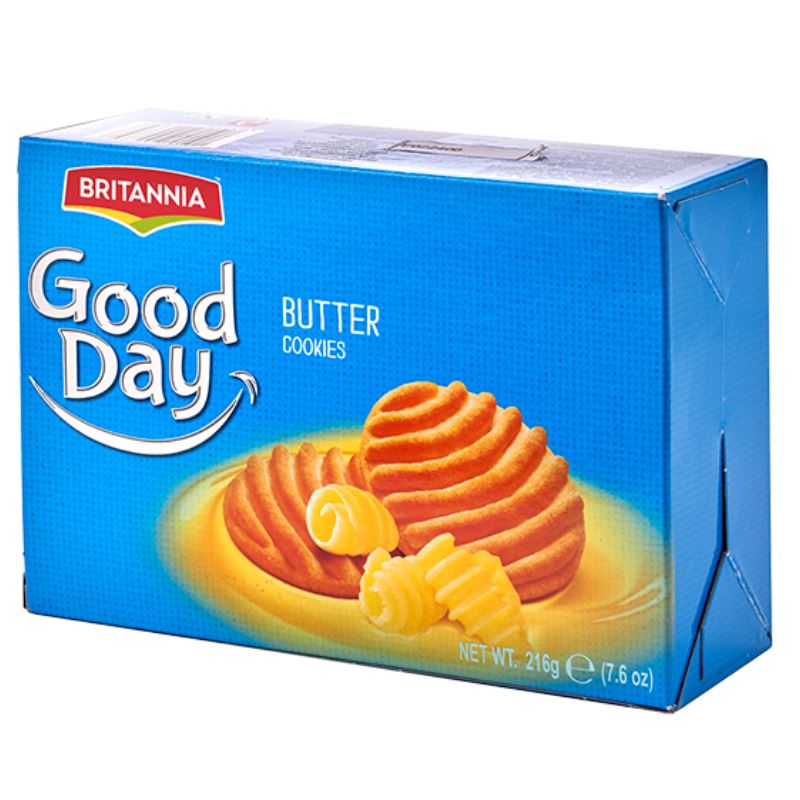 Good Day Butter Cookies - Britannia Baazwsh 216g 