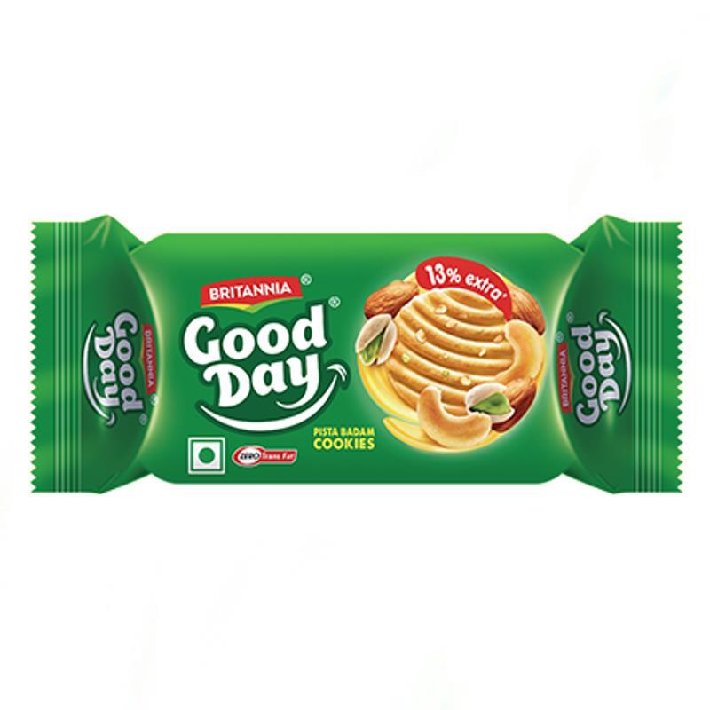 Goodday Pista-Almond Cookies 72g - Britannia Baazwsh 