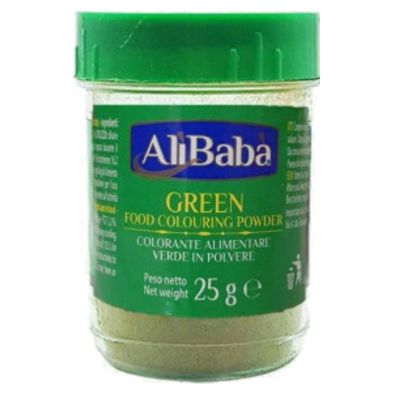 Green Food Colour - TRS/Ali Baba Spice Baazwsh 25g 