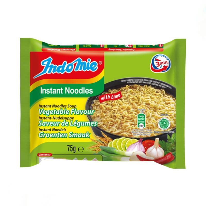 Instant Vegetable Noodle 75g - Indomie Baazwsh 