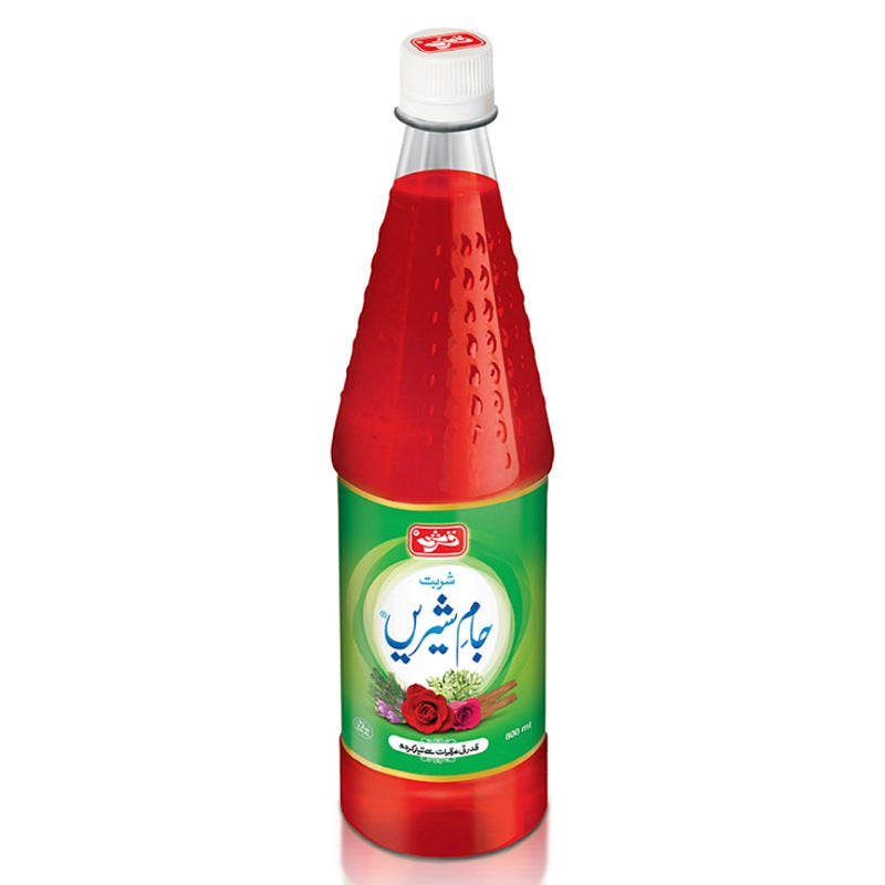 Jam-E-Shirin Syrup 800ml - Qarshi Syrup Baazwsh 