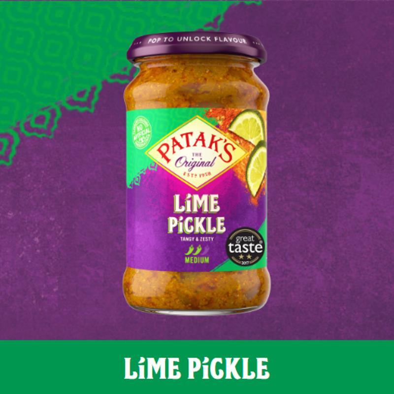 Lime Pickle (Mild) 283g - Patak`s Baazwsh 