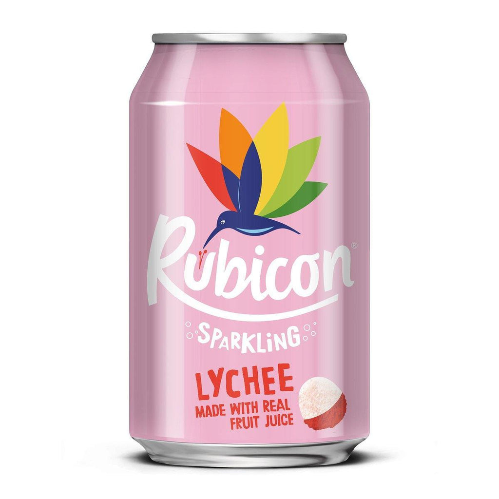 Lychee Sparkling 330ml - Rubicon Baazwsh 