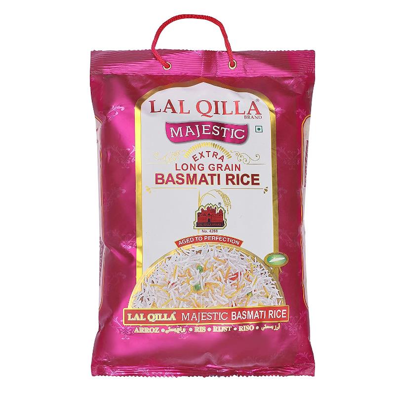 Majestic Basmati Rice (Extra Long) 5kg - Lal Qilla Baazwsh 