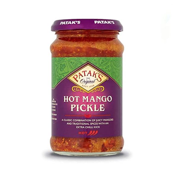 Mango Pickle Ex. Hot 283g - Patak`s Baazwsh 