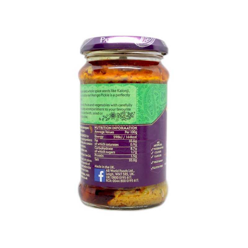 Mango Pickle (Mild) 283g - Patak`s Baazwsh 