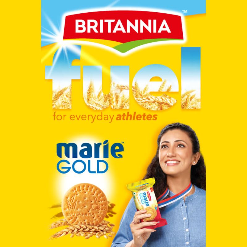 Marie Gold Tea Biscuits 176g - Britannia Baazwsh 