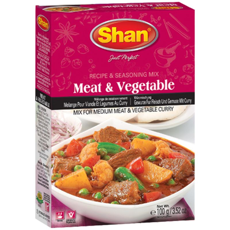 Meat & Vegetable Masala 100g - Shan Baazwsh 