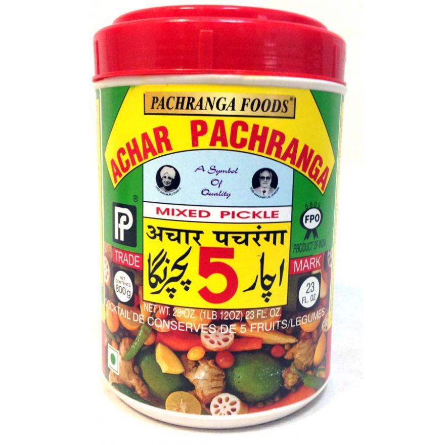 Mixed Pickle 800g - Pachranga Baazwsh 
