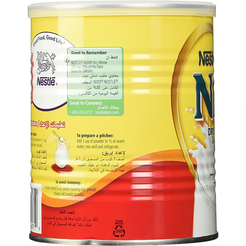 Nido Milk Powder 400g - Nestle Baazwsh 