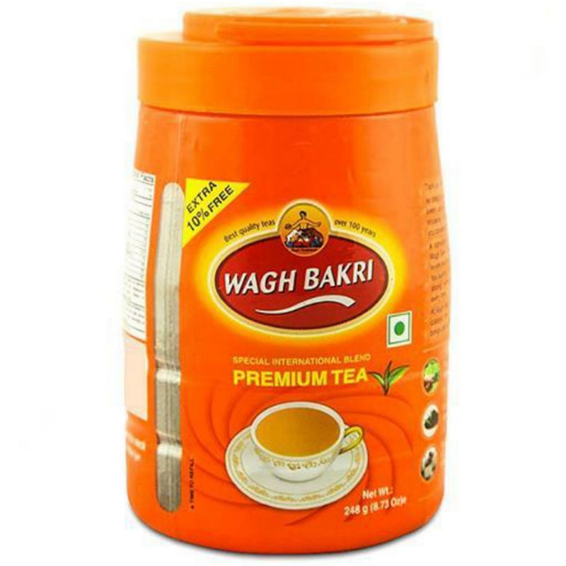 Premium Black Tea (Jar) - Wagh Bakri Baazwsh 248g 