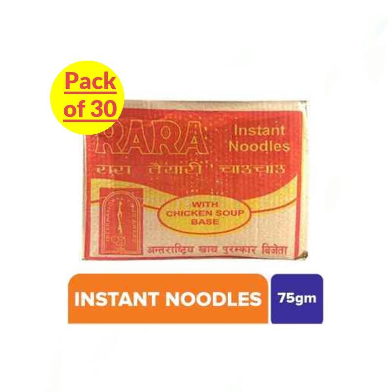 Rara Instant Chicken Noodles 75g Baazwsh 75gx30pcs 