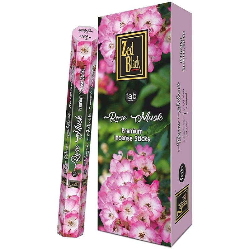 Rose Musk (Premium) 20stks - Agarbatti/Incense Sticks Baazwsh 