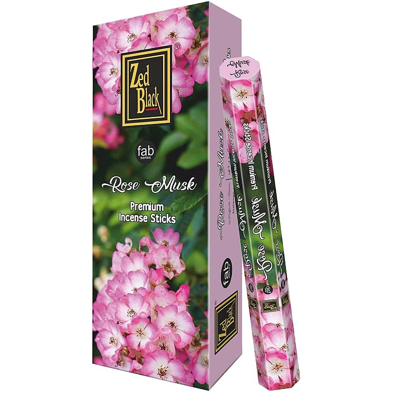 Rose Musk (Premium) 20stks - Agarbatti/Incense Sticks Baazwsh 