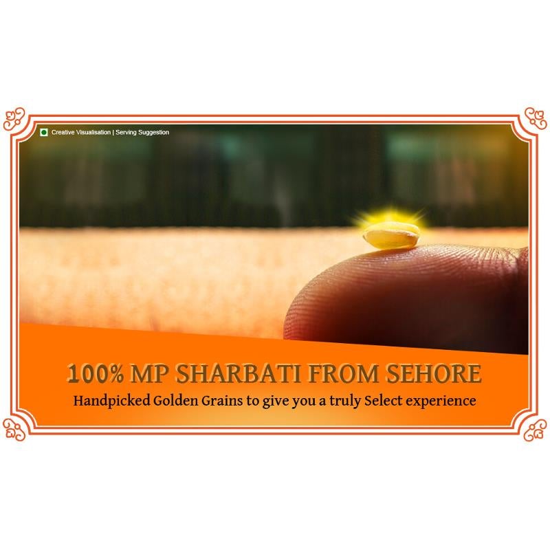 Select Sharbati Atta 5kg - Aashirvaad Baazwsh 