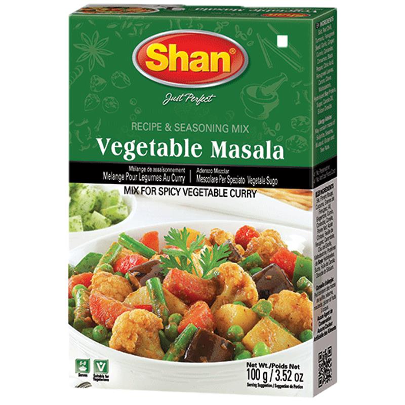 Vegetable Masala 100g - Shan Baazwsh 