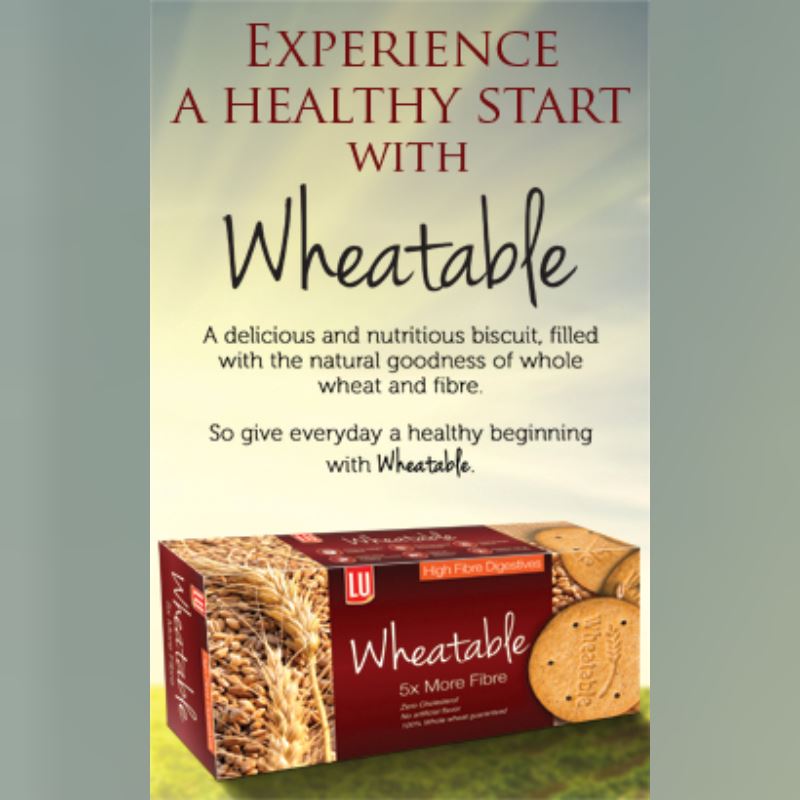 Wheat High Fibre Biscuits 130g LU Baazwsh