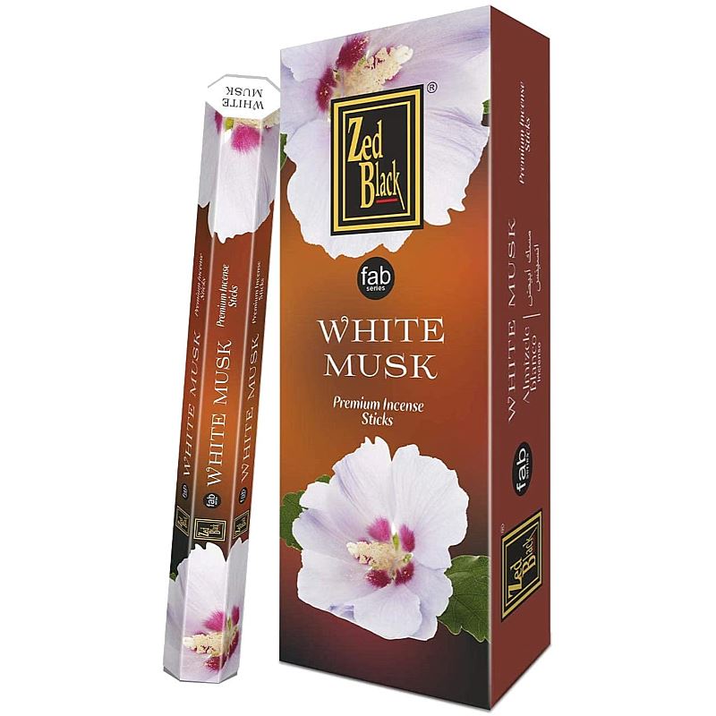 White Musk (Premium) 20stks - Agarbatti/Incense Sticks Baazwsh 