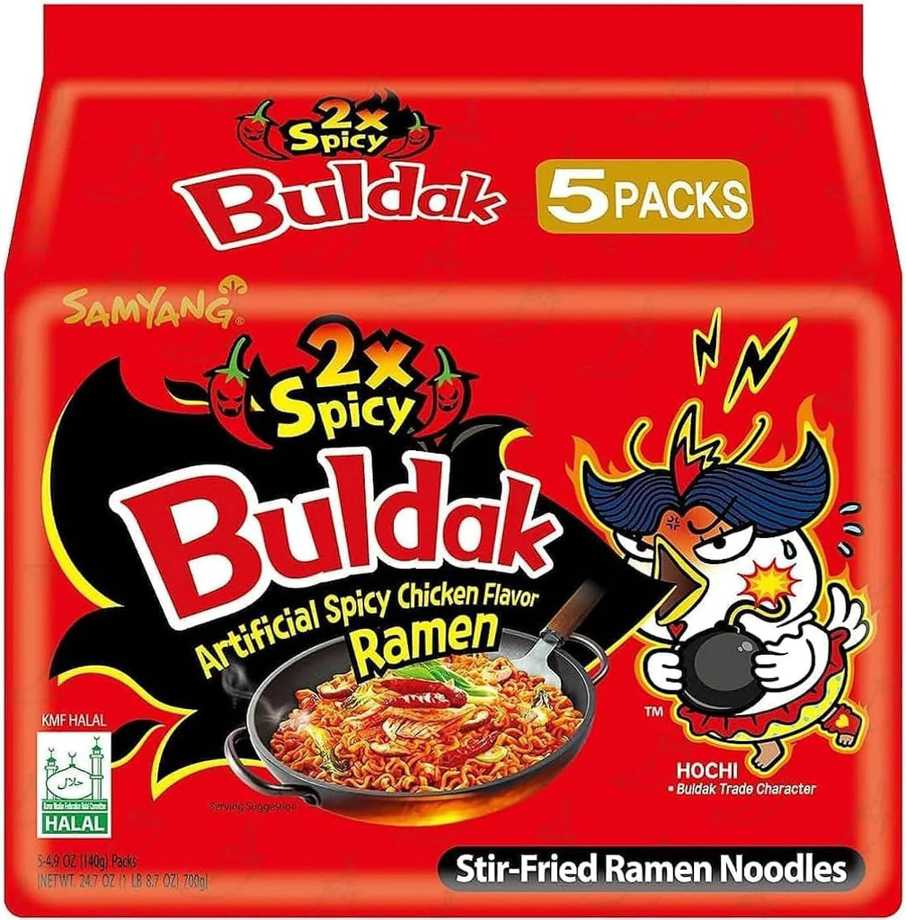 2x Spicy Hot Chicken Ramen Noodle 140g - Samyang Samyang 140x10 