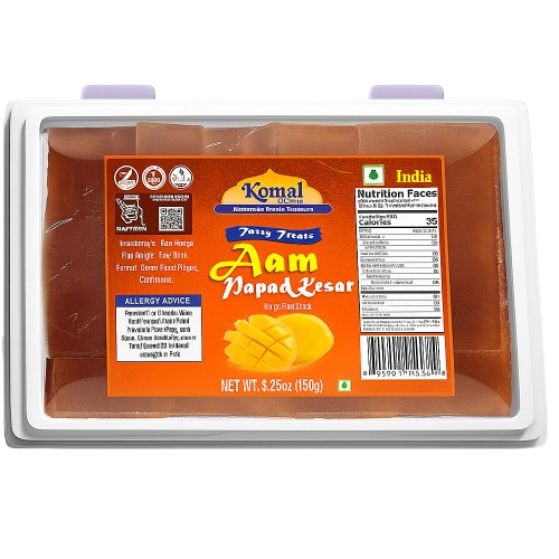 Aam Papad Orange 150g - Komal PAPAD Komal 