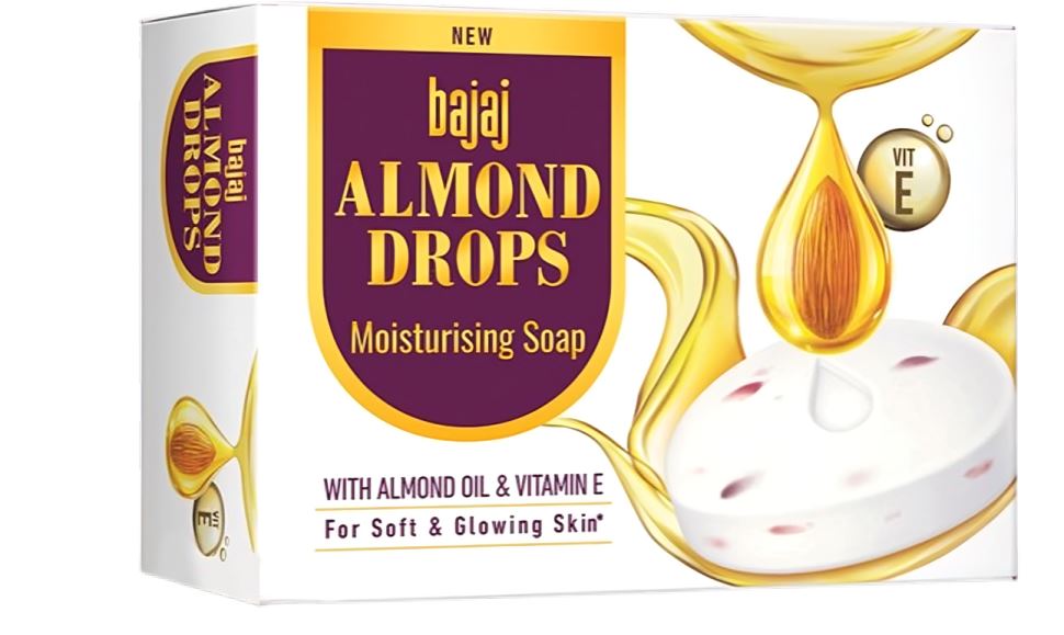 Almond Drop Soap 125g-Bajaj Beauty Bajaj 