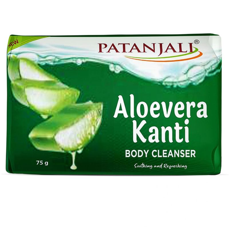 Aloe Vera Body Cleanser Soap 75g - Patanjali Beauty Patanjali 