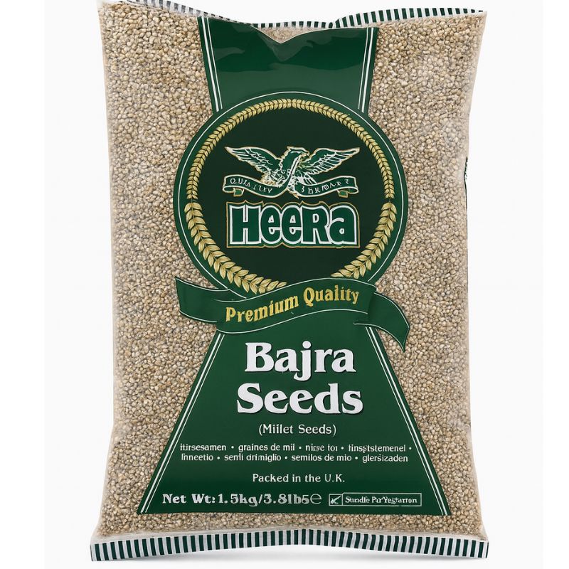 Bajri Seeds Whole - Heera Spice Heera 1.5kg 