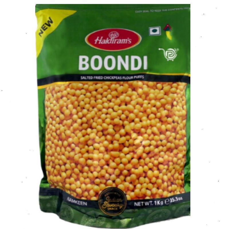Boondi Plain - Haldiram's Baazwsh 1kg 