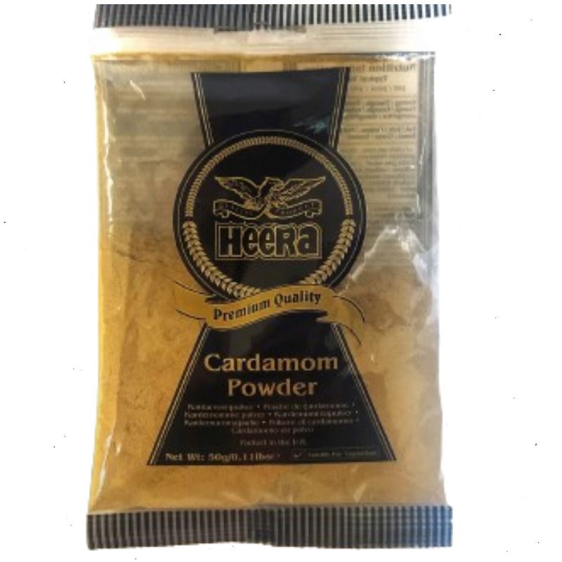 Cardamom Ground (Elaichi Powder) 50g - Heera Spice Heera 