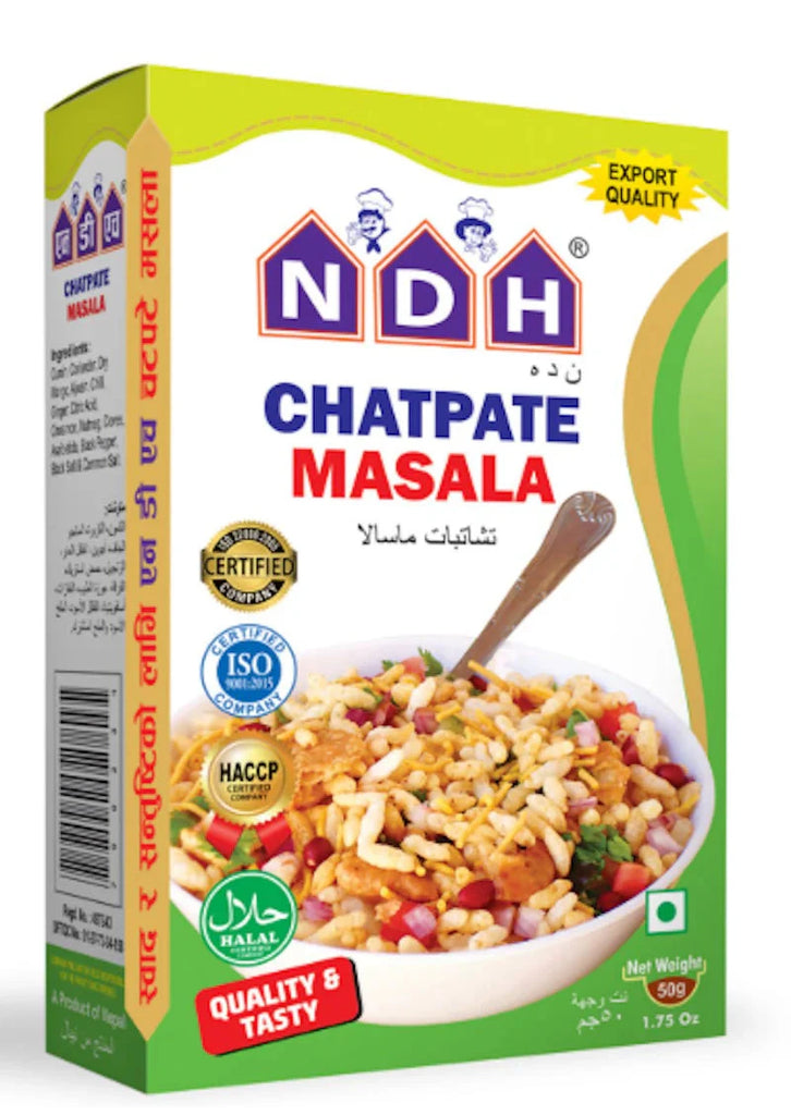 Chatpate Masala 50g - NDH Spice NDH 