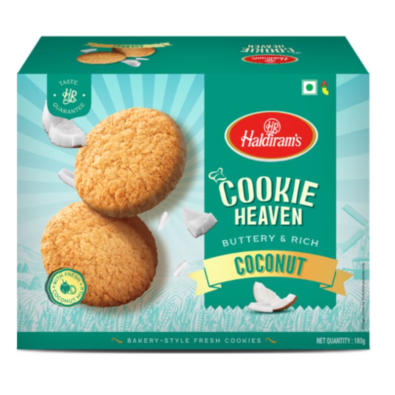 Coconut Cookies -Haldiram cookies Haldiram`s 180g 
