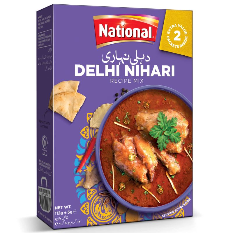 Delhi Nehari Masala 112g - National National 