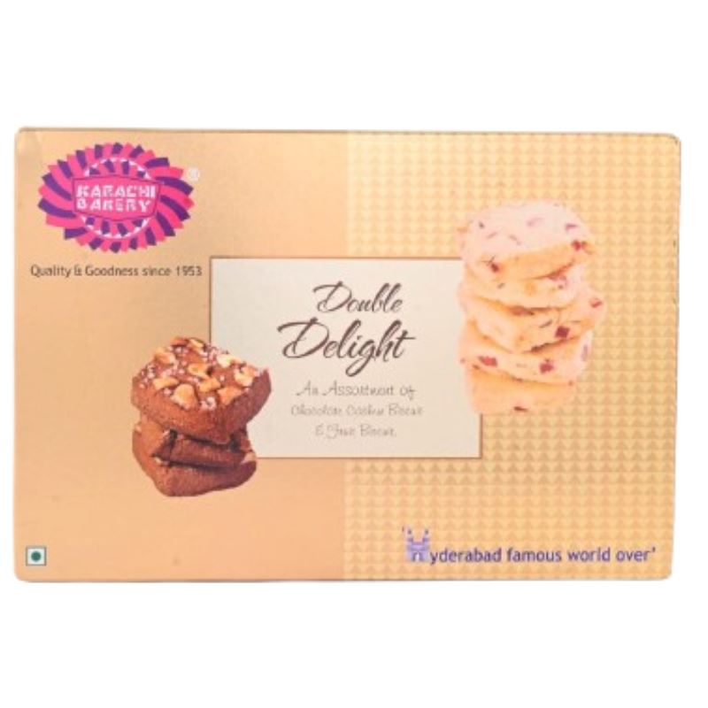 Double Delight (Gold) 400g-Karachi Bakeri cookies Karachi Bakeri 