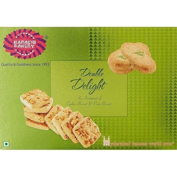 Double Delight (Green) 400g-Karachi Bakeri cookies Karachi Bakeri 