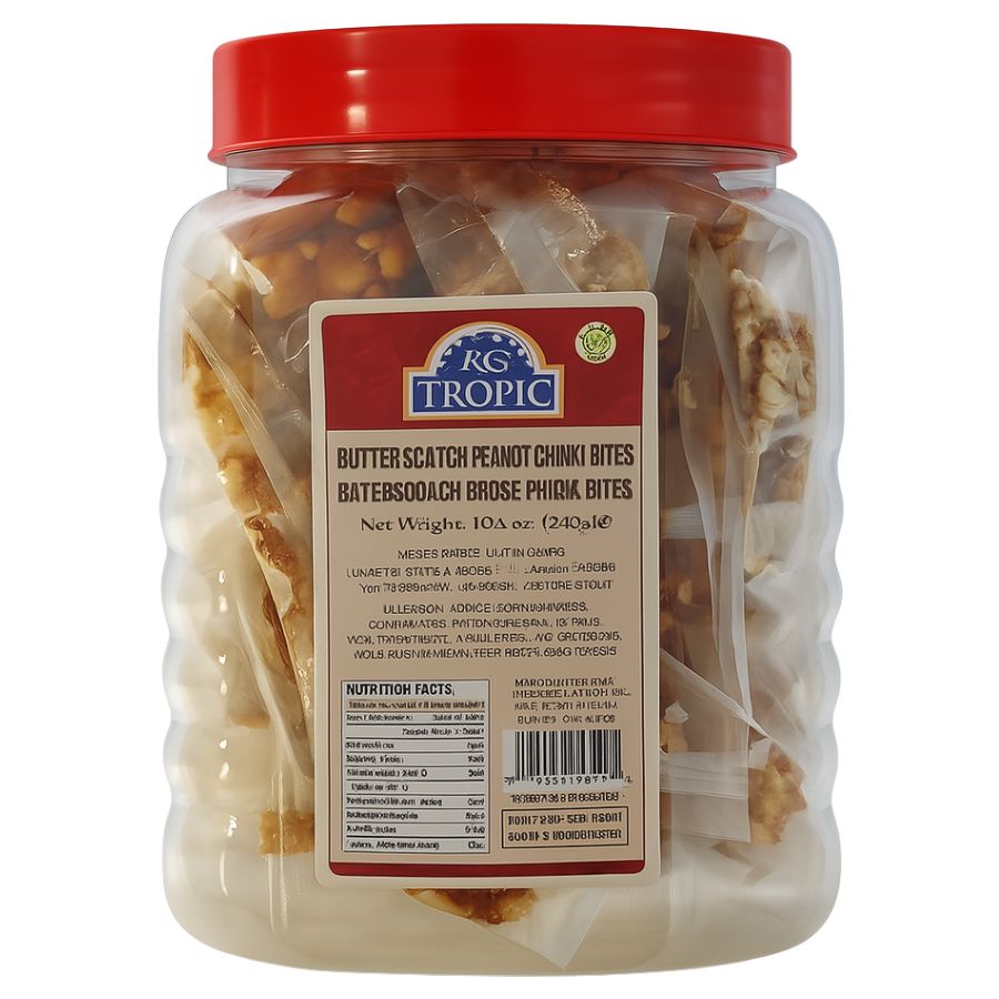 Gajak Butterscotch Chikki Peanut 300g - KRG KRG 