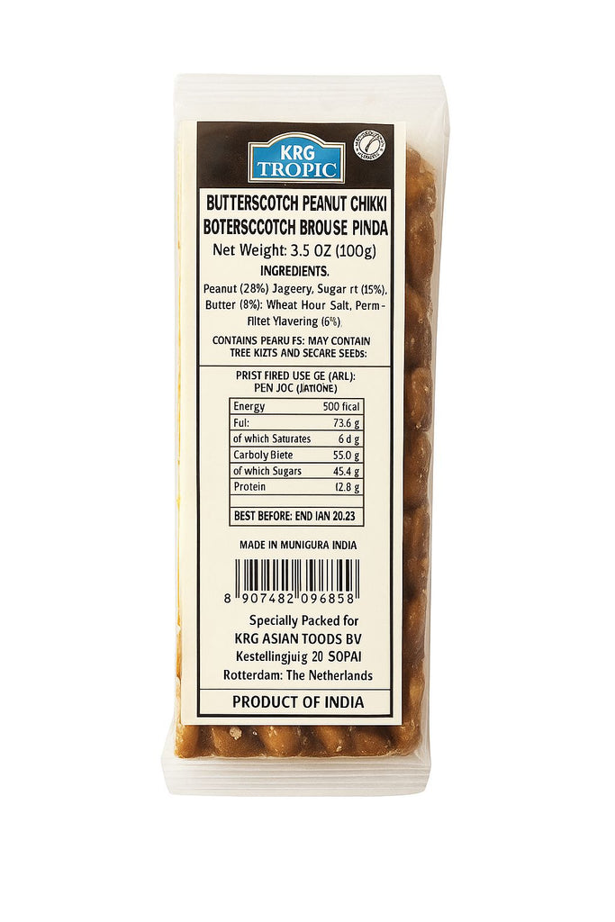 Gajak Peanut Chikki-30g-Krg snacks Krg 