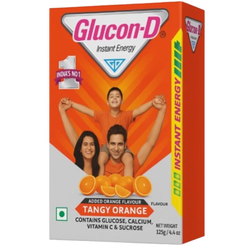Glucon-D Tangy Orange 450g - Zydus DRINK Zydus 