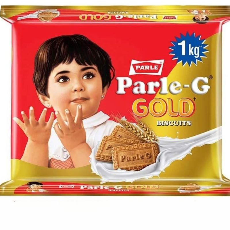 Gold Glucose Biscuit Family Pack 1kg - Parle G cookies Parle 
