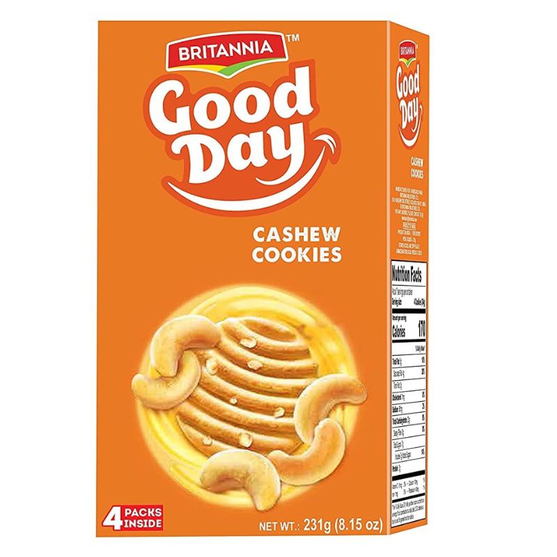 Good-Day Cashew Cookies - Britannia Britannia 213g 