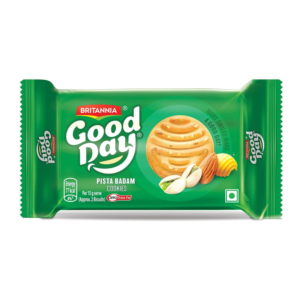 Good-Day Pista-Almond Cookies - Britannia Britannia 200g 