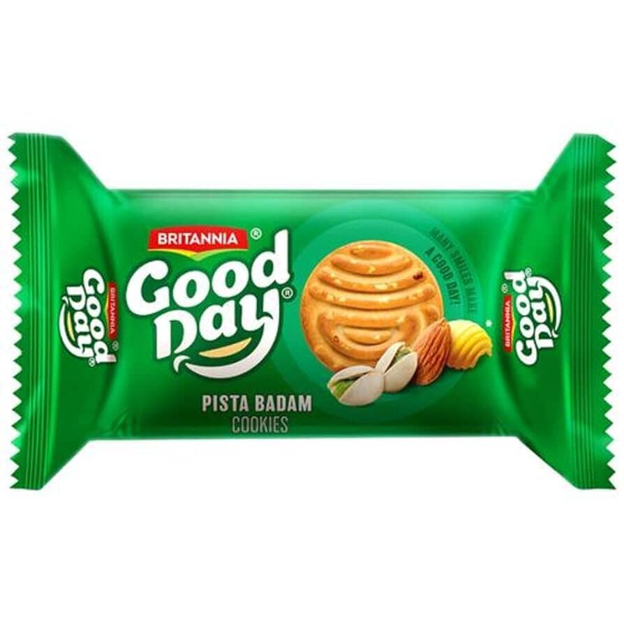 Good-Day Pista-Almond Cookies - Britannia Britannia 45g 