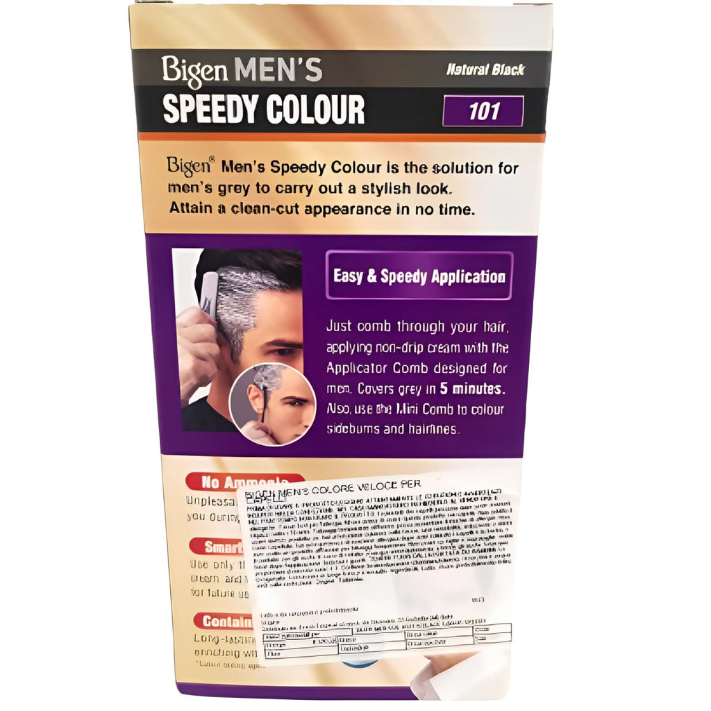 Hair Dye Men Natural Black #101 - Bigen Bigen 