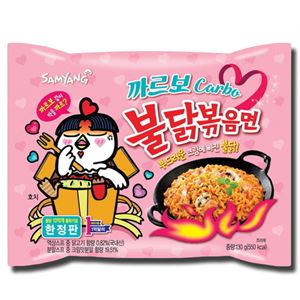 Hot Chicken Carabonara Ramen Noodle 130g-Samyang Baazwsh 130g 