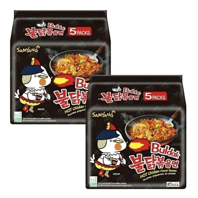 Hot Chicken Flavour Ramen 140g - Samyang (Expire Date 01-2025) Samyang 140x10 