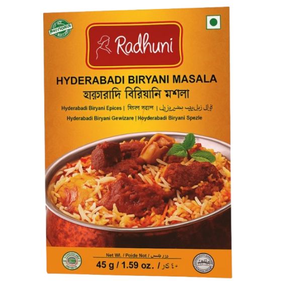 Hyderabadi Biryani Masala 45g - Radhuni Spice Radhuni 