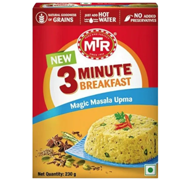 Instant Magic Masala/Kharabhath Upma -230g-Mtr READY TO EAT Mtr 