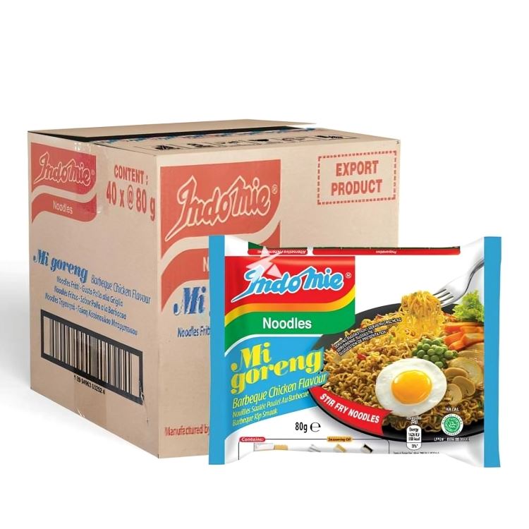 Instant Noodle BBQ 80g - Indomie noodle Indomie 75x30 