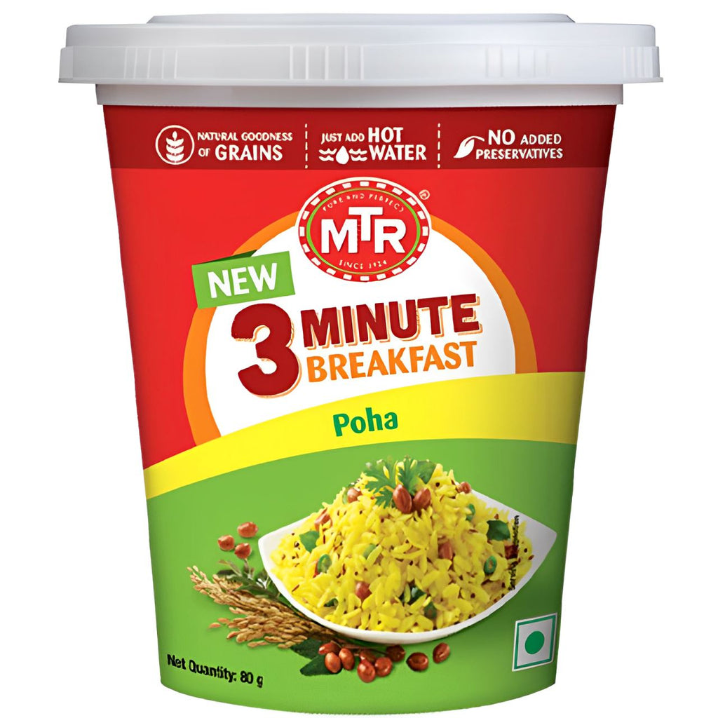 Instant Poha Regular Snack 80g - MTR MTR 
